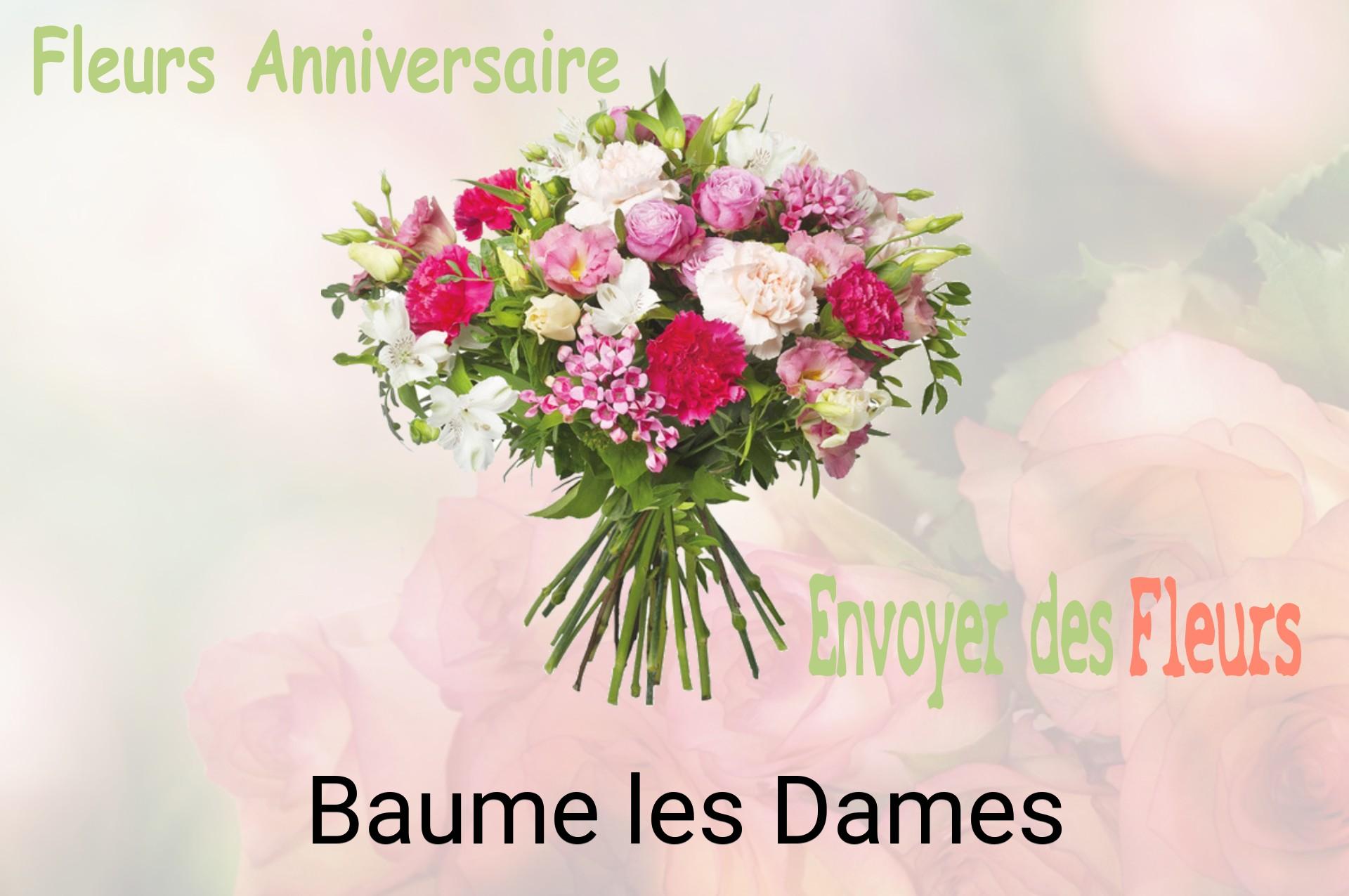 Bouquet de fleurs d’anniversaire livré à Baume-les-Dames