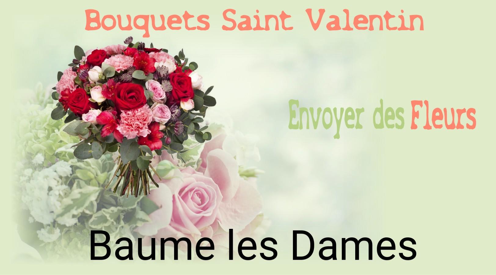 Roses de Saint-Valentin livrées à Baume-les-Dames